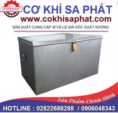 THÙNG TÔN ĐỰNG TÀI LIỆU CÔNG TRÌNH XÂY DỰNG 70CM X 50CM X 50CM