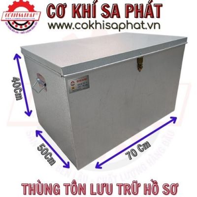 Thùng đựng hồ sơ 70cm x 50cm x 40cm